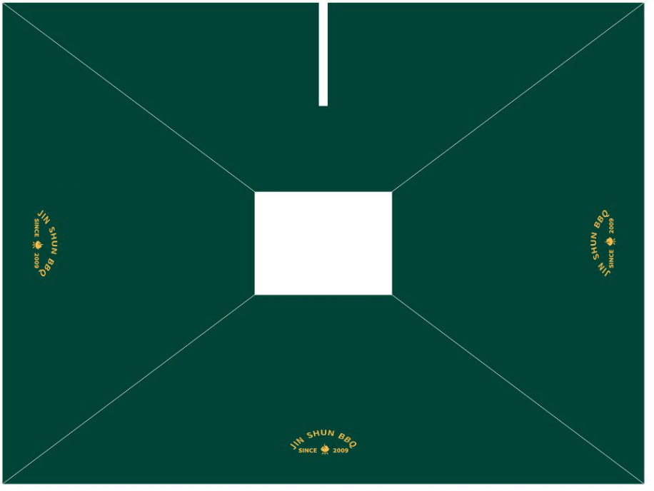green rectangle yellow LOGO