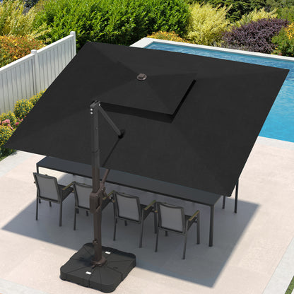 Deluxe Double-Layer Roman Hanging Parasol