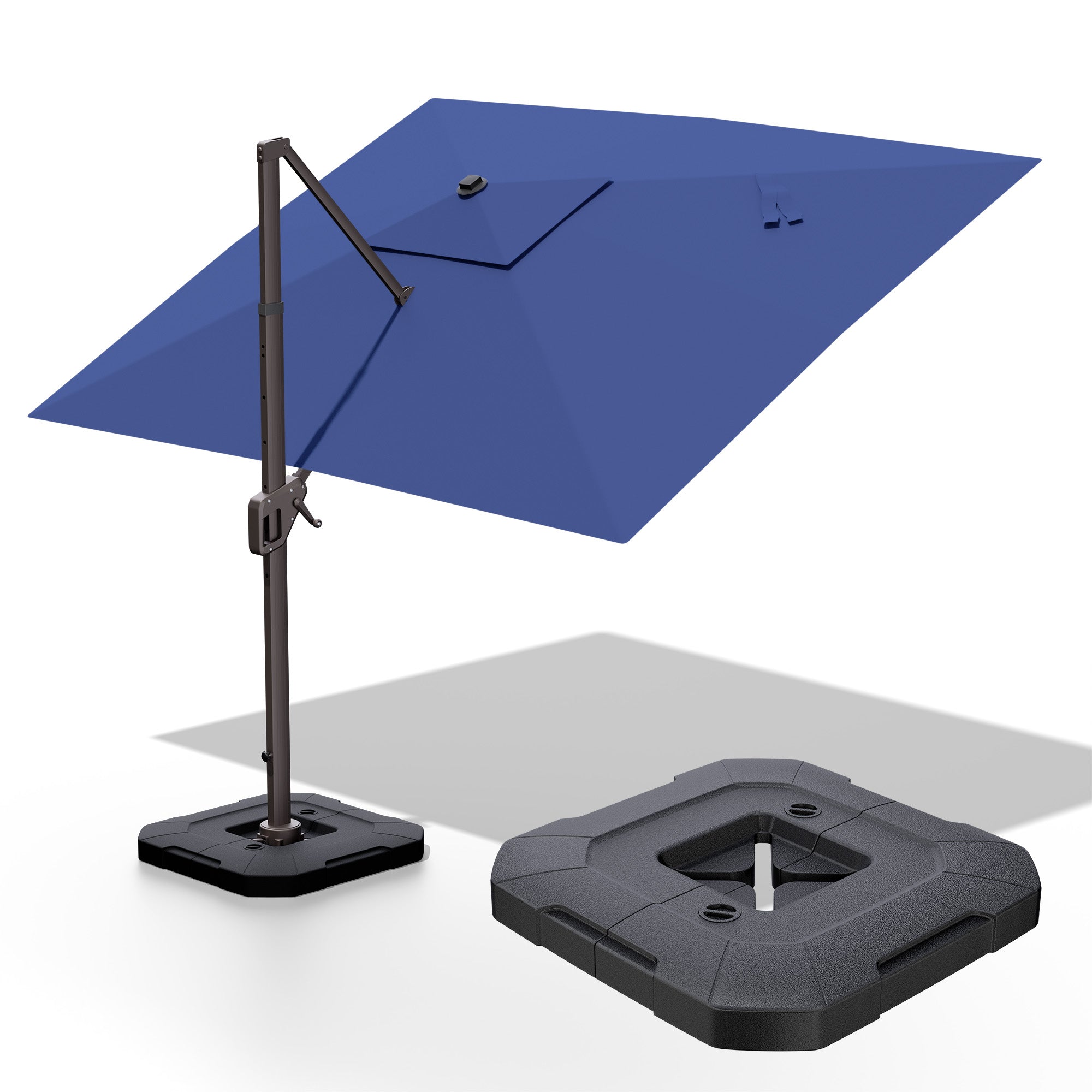 Stylish 9x12 Monotop Roman Patio Umbrella