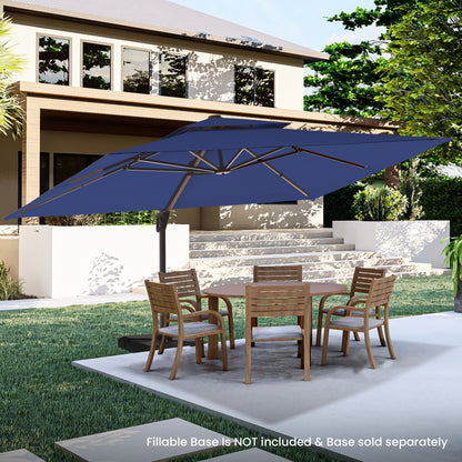 Stylish Large Double Top Roman Patio Umbrella
